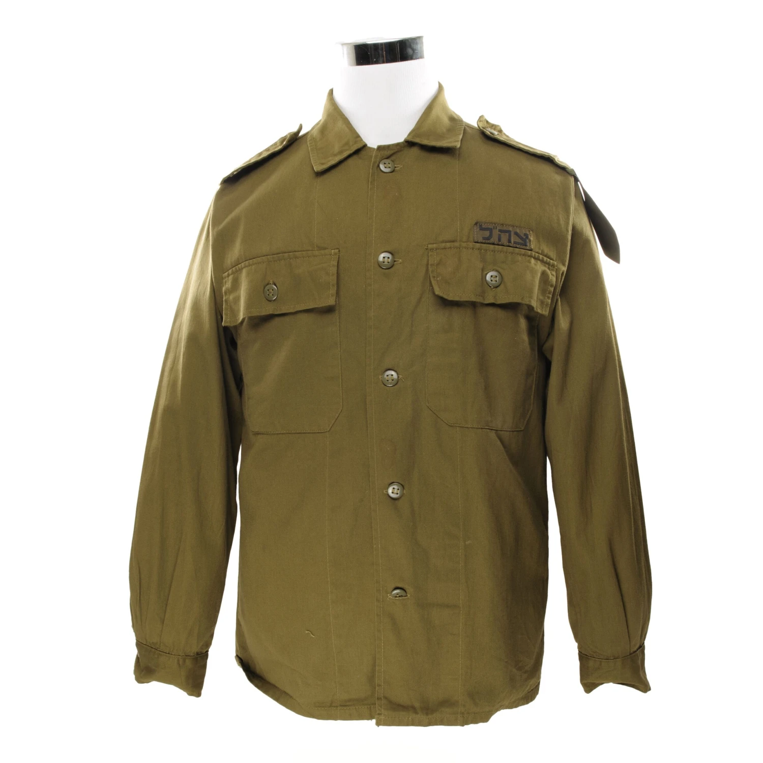 VINTAGE IDF TSAHAL ISRAEL DEFENCE FORCES UTILITY SHIRT W PATCH 2004 SIZE MEDIUM(Vintage Israel Defence Forces Utility Shirt With Patch 2004 Size Medium) 2 VINTAGE IDF TSAHAL ISRAEL DEFENCE FORCES UTILITY SHIRT W PATCH 2004 SIZE MEDIUM(Vintage Israel Defence Forces Utility Shirt With Patch 2004 Size Medium) - Image 2