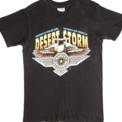 VINTAGE HARLEY DAVIDSON OPERATION DESERT STORM TEE SHIRT 1991 SMALL MADE IN USA(Vintage Harley Davidson Operation Desert Storm Tee Shirt 1991 Size Small Made In Usa)