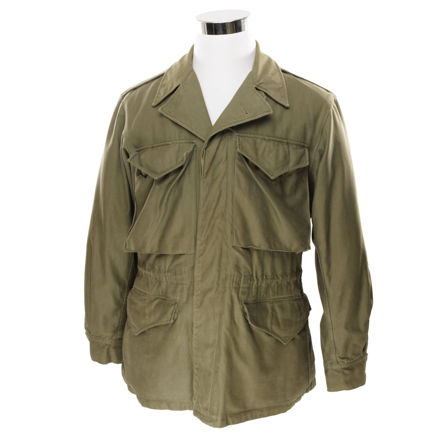 VINTAGE US ARMY M-1943 M43 FIELD JACKET 1940S WW2 SIZE 34R(Vintage Us Army M 1943 M43 Field Jacket 1940s Ww2 Size 34r) 2 VINTAGE US ARMY M-1943 M43 FIELD JACKET 1940S WW2 SIZE 34R(Vintage Us Army M 1943 M43 Field Jacket 1940s Ww2 Size 34r) - Image 2