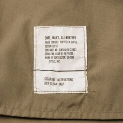 VINTAGE US ARMY ALL WEATHER TRENCH COAT 1986 SIZE 36 R(Vintage Us Army All Weather Trench Coat 1986 Size 36 R) 9 VINTAGE US ARMY ALL WEATHER TRENCH COAT 1986 SIZE 36 R(Vintage Us Army All Weather Trench Coat 1986 Size 36 R) -Rare Gear USA Shop DSC 8597 1