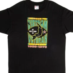 VINTAGE VIETNAM VETERAN TEE SHIRT 1990s SIZE XL MADE IN USA(Vintage Vietnam Veteran Tee Shirt 1990s Size Xl Made In Usa)