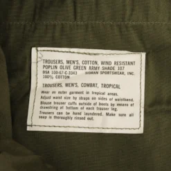 VINTAGE US ARMY TROPICAL COMBAT TROUSERS 1967 VIETNAM LARGE SHORT NOS NEW(Vintage Us Army Tropical Combat Trousers 4th Pat 1967 Vietnam Large Short Nos 2) 9 VINTAGE US ARMY TROPICAL COMBAT TROUSERS 1967 VIETNAM LARGE SHORT NOS NEW(Vintage Us Army Tropical Combat Trousers 4th Pat 1967 Vietnam Large Short Nos 2) -Rare Gear USA Shop DSC 8612 a602fa33 27cb 440b ba34 1084fd9f903d scaled