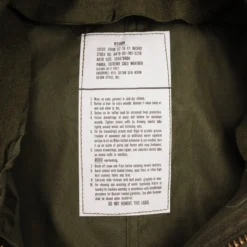 VINTAGE US ARMY FISHTAIL PARKA M65 1982 WITH HOOD MEDIUM NOS(Vintage Us Army Fishtail Parka M65 1982 With Hood Medium Nos) -Rare Gear USA Shop DSC 8614 scaled