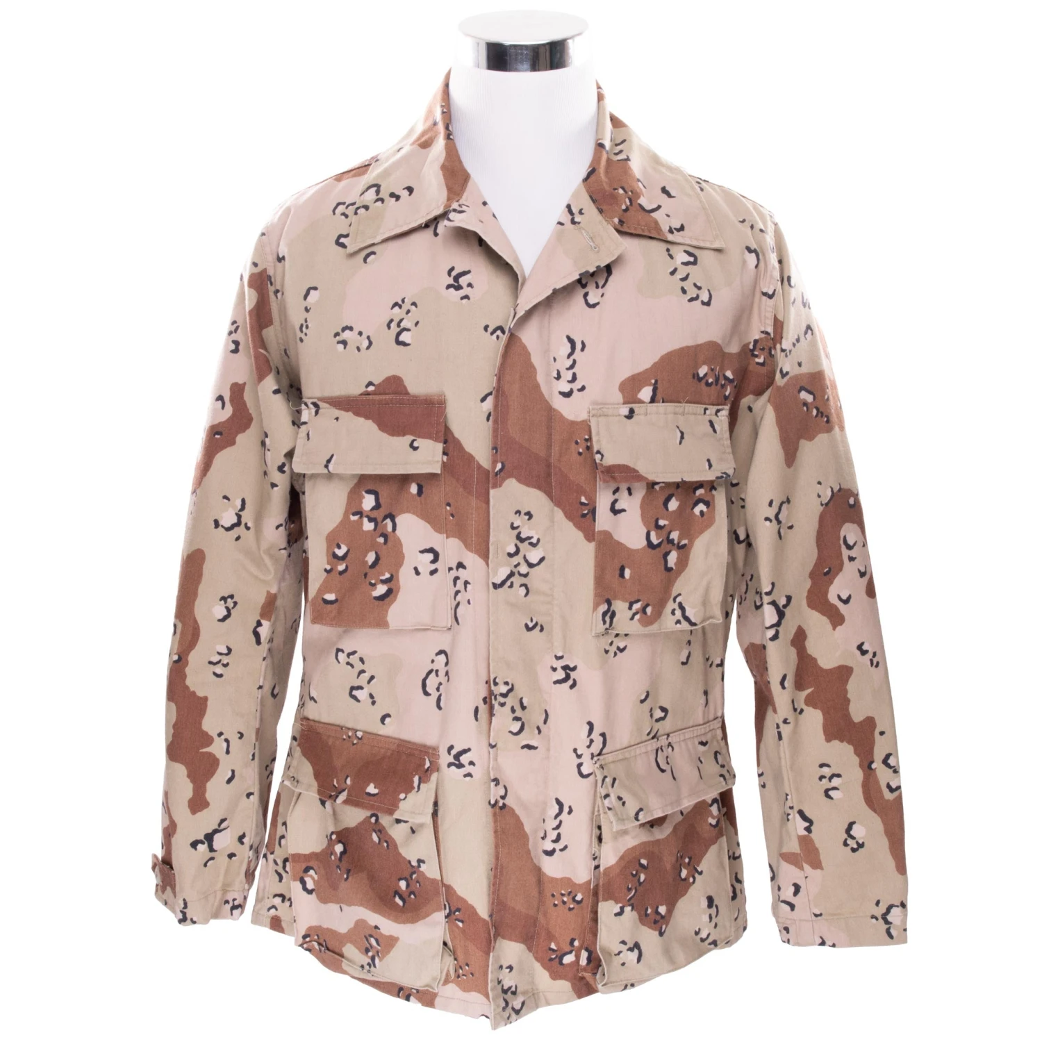 VINTAGE US ARMY DESERT CAMO CHOCOLATE CHIP COMBAT JACKET 1990 MEDIUM REGULAR NOS(Vintage Us Army Desert Camo Chocolate Chip Jacket 1990 Medium Regular Nos) 2 VINTAGE US ARMY DESERT CAMO CHOCOLATE CHIP COMBAT JACKET 1990 MEDIUM REGULAR NOS(Vintage Us Army Desert Camo Chocolate Chip Jacket 1990 Medium Regular Nos) - Image 2