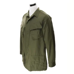 VINTAGE US ARMY TROPICAL COMBAT JACKET 1969 VIETNAM WAR LARGE LONG NOS NEW(Vintage Us Army Tropical Combat Jacket 5th Pat 1969 Vietnam War Large Long Deadstock)