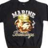 VINTAGE USMC BULLDOGS SWEATSHIRT 1988 SIZE LARGE MADE IN USA(Vintage Usmc Bulldogs Sweatshirt 1988 Size Large Made In Usa)