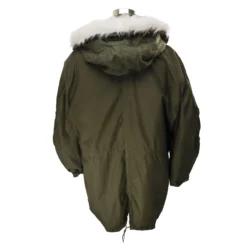 VINTAGE US ARMY FISHTAIL PARKA M65 1982 WITH HOOD MEDIUM NOS(Vintage Us Army Fishtail Parka M65 1982 With Hood Medium Nos) -Rare Gear USA Shop DSC 8687 scaled