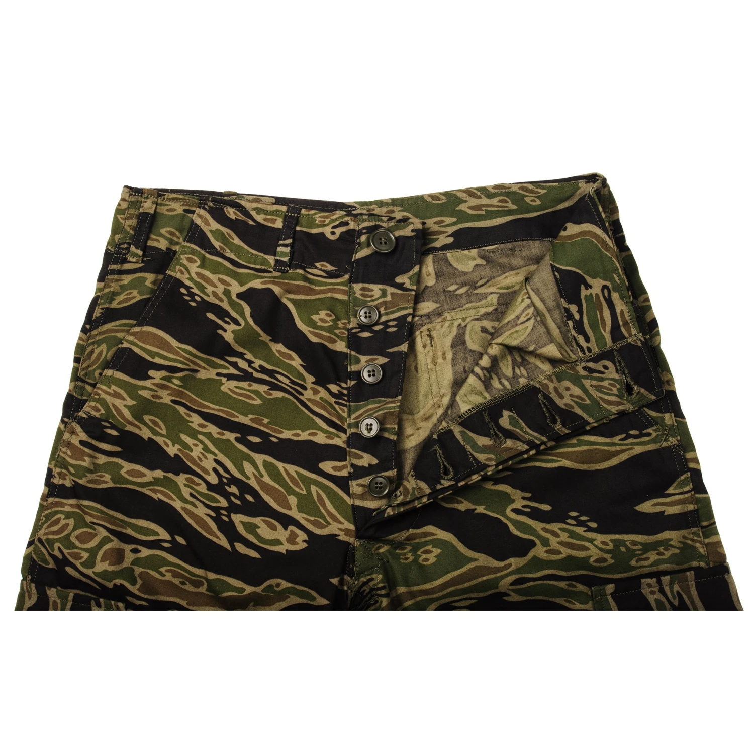 VINTAGE US ARMY TIGER STRIPE LRRP LIGHTWEIGHT PATTERN FIELD TROUSERS PANTS 1960s VIETNAM WAR SIZE W30 L28(Vintage Us Army Tiger Stripe Late War Pattern Field Trousers Pants 1960s Vietnam War Size W30 L28) 3 VINTAGE US ARMY TIGER STRIPE LRRP LIGHTWEIGHT PATTERN FIELD TROUSERS PANTS 1960s VIETNAM WAR SIZE W30 L28(Vintage Us Army Tiger Stripe Late War Pattern Field Trousers Pants 1960s Vietnam War Size W30 L28) - Image 3