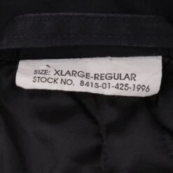 VINTAGE USN US NAVY BLACK UTILITY JACKET 1998 SIZE XL REGULAR(Vintage Usn Us Navy Unisex Utility Jacket 1998 Size Xl Regular) -Rare Gear USA Shop DSC 8727