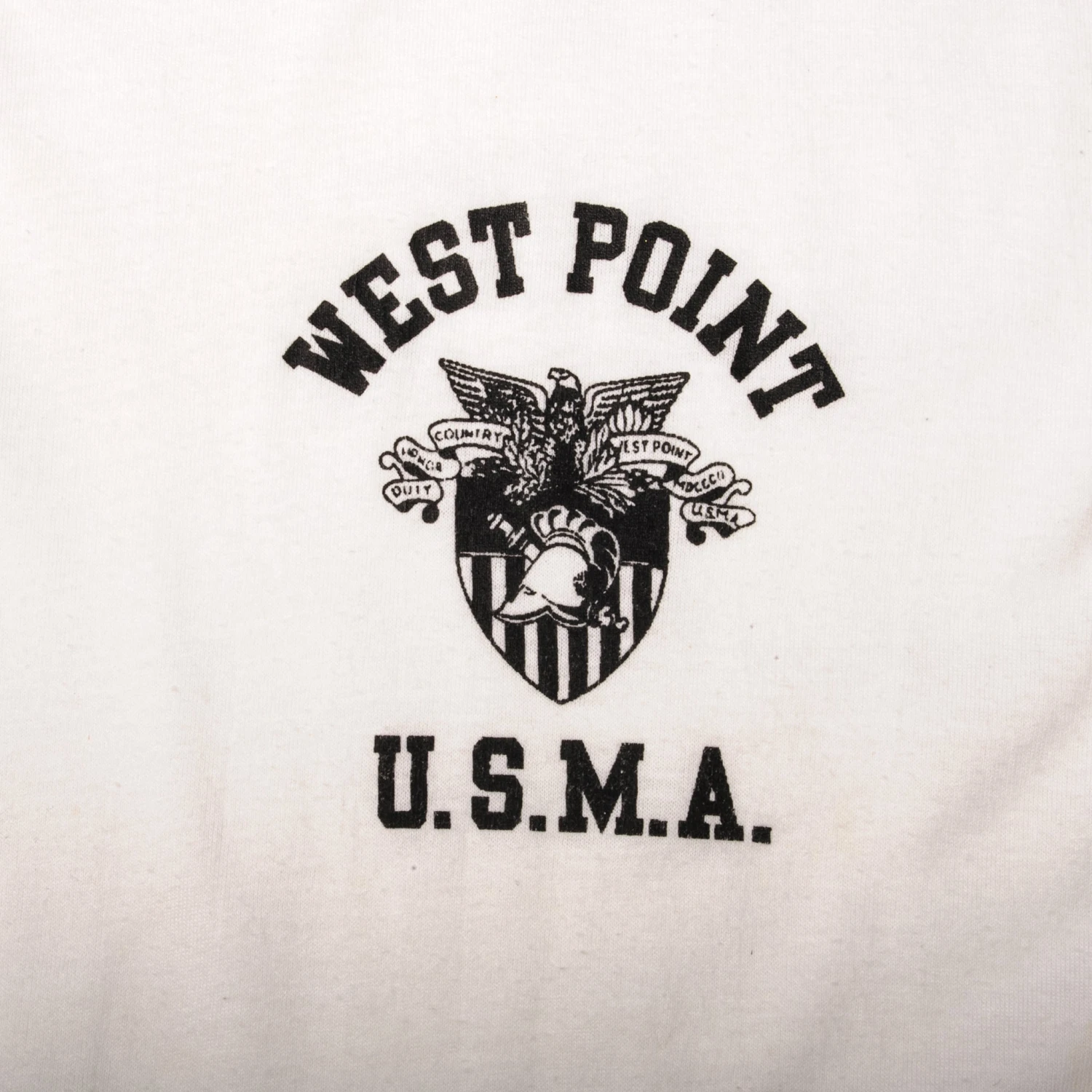VINTAGE USMA WEST POINT TEE SHIRT 1980s SIZE MEDIUM MADE IN USA(Vintage Usma West Point Tee Shirt 1980s Size Medium Made In Usa) 5 VINTAGE USMA WEST POINT TEE SHIRT 1980s SIZE MEDIUM MADE IN USA(Vintage Usma West Point Tee Shirt 1980s Size Medium Made In Usa) - Image 5