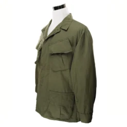 VINTAGE US ARMY TROPICAL COMBAT JACKET 1966 VIETNAM WAR LARGE SHORT NOS NEW(Vintage Us Army Tropical Combat Jacket 4th Pat 1966 Vietnam War Large Short Nos)