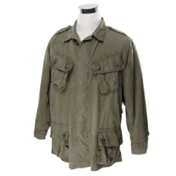 VINTAGE US ARMY TROPICAL COMBAT JACKET FIRST PATTERN 1963 VIETNAM WAR LARGE REGULAR(Vintage Us Army Tropical Combat Jacket First Pattern 1963 Vietnam War Large Regular)
