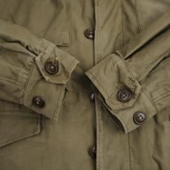 VINTAGE US ARMY M-1943 M43 FIELD JACKET 1945 WW2 SIZE 40L(Vintage Us Army M 1943 M43 Field Jacket 1945 Ww2 Size 40l) -Rare Gear USA Shop DSC 8957