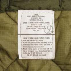 VINTAGE US ARMY FISHTAIL PARKA M65 W LINER 1988 SIZE LARGE(Vintage Us Army Fishtail Parka M65 W Liner 1988 Size Large) -Rare Gear USA Shop DSC 9063