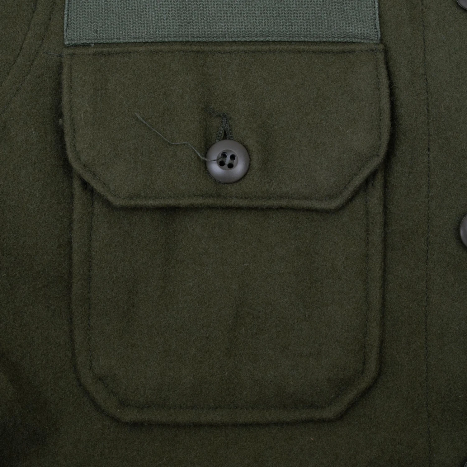 VINTAGE US ARMY OG 108 WOOL SHIRT PATCHED 1977 SIZE SMALL NOS(Vintage Us Army Og 108 Wool Shirt Patched 1977 Size Small Nos) 7 VINTAGE US ARMY OG 108 WOOL SHIRT PATCHED 1977 SIZE SMALL NOS(Vintage Us Army Og 108 Wool Shirt Patched 1977 Size Small Nos) - Image 7