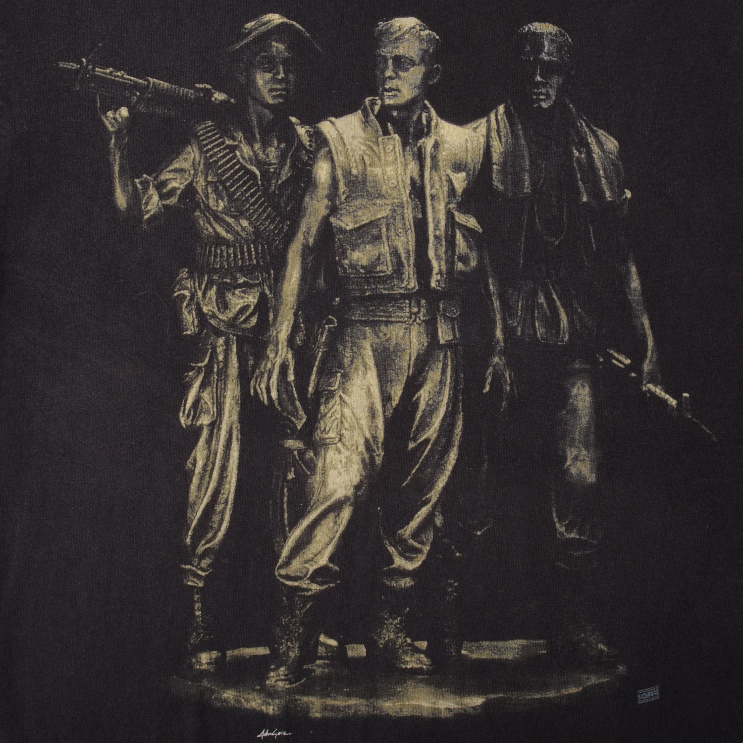 VINTAGE US MILITARY TEE SHIRT SIZE MEDIUM MADE IN USA(Vintage Us Military Tee Shirt Size Medium Made In Usa) 7 VINTAGE US MILITARY TEE SHIRT SIZE MEDIUM MADE IN USA(Vintage Us Military Tee Shirt Size Medium Made In Usa) - Image 7