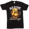 VINTAGE US MARINE BULLDOGS TEE SHIRT 1989 SIZE SMALL MADE IN USA(Vintage Us Marine Bulldogs Tee Shirt 1989 Size Small Made In Usa)