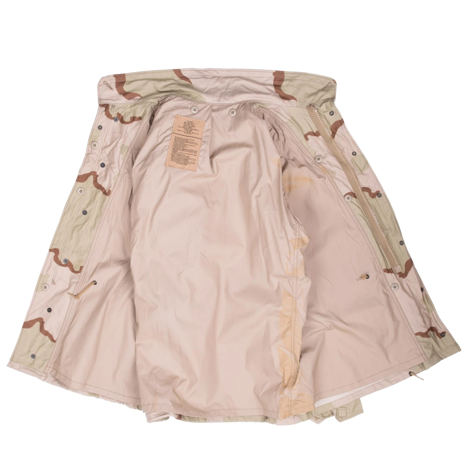 VINTAGE US ARMY M65 FIELD JACKET DESERT CAMO 1989 LARGE REGULAR DEADSTOCK NOS(Vintage Us Army M65 Field Jacket Desert Camo 1989 Large Regular Deadstock Nos 3) 7 VINTAGE US ARMY M65 FIELD JACKET DESERT CAMO 1989 LARGE REGULAR DEADSTOCK NOS(Vintage Us Army M65 Field Jacket Desert Camo 1989 Large Regular Deadstock Nos 3) - Image 7