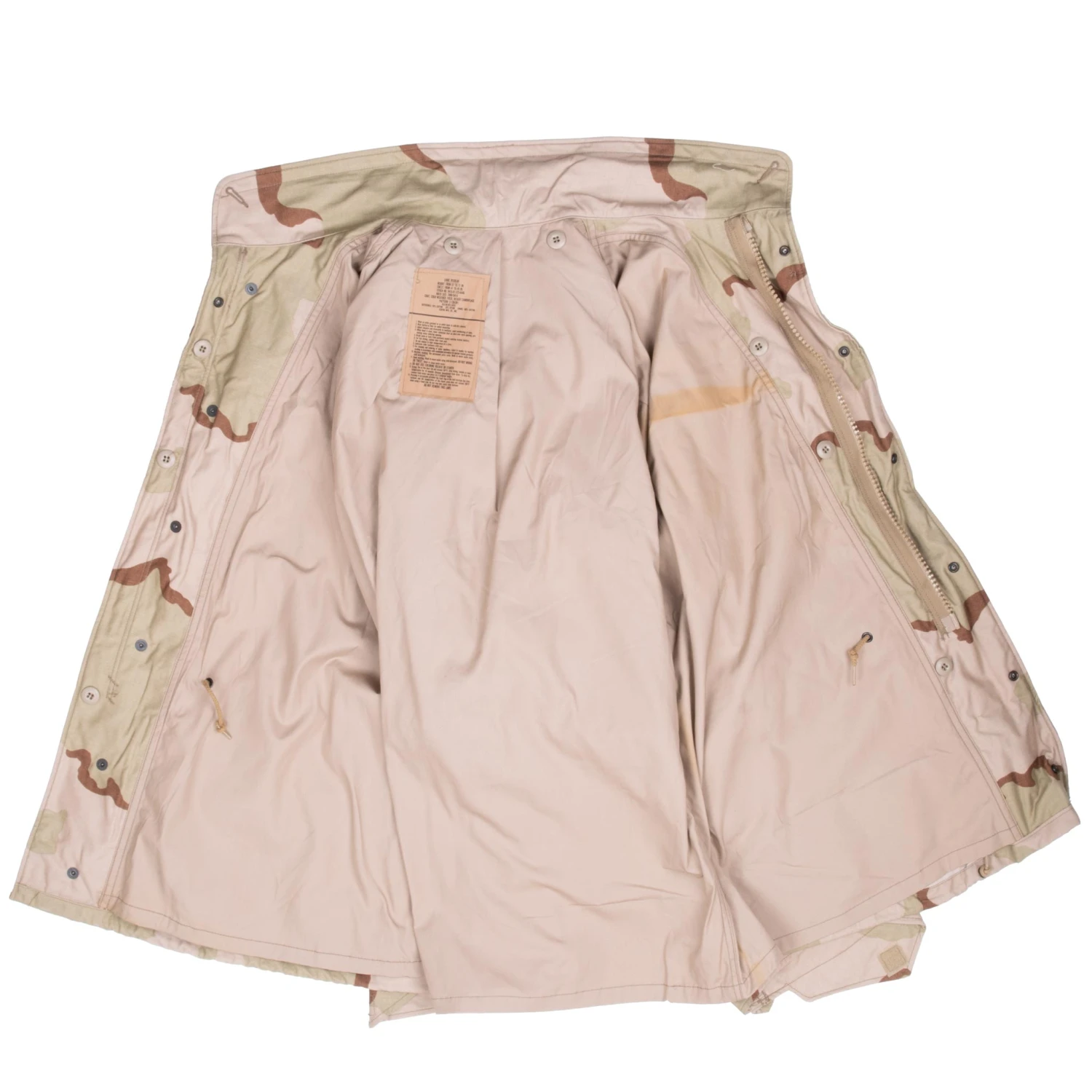 VINTAGE US ARMY M65 FIELD JACKET DESERT CAMO 1989 LARGE REGULAR DEADSTOCK NOS(Vintage Us Army M65 Field Jacket Desert Camo 1989 Large Regular Deadstock Nos 5) 7 VINTAGE US ARMY M65 FIELD JACKET DESERT CAMO 1989 LARGE REGULAR DEADSTOCK NOS(Vintage Us Army M65 Field Jacket Desert Camo 1989 Large Regular Deadstock Nos 5) - Image 7