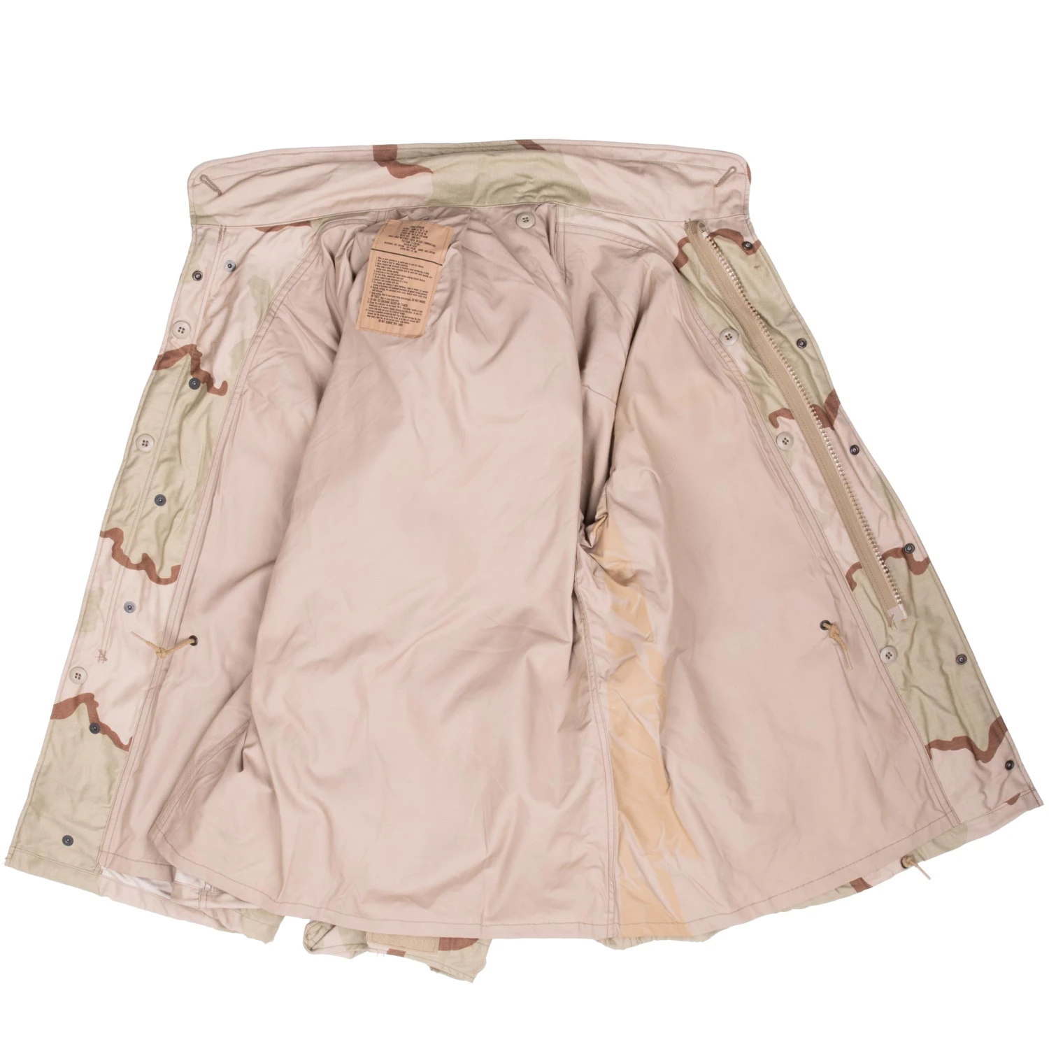 VINTAGE US ARMY M65 FIELD JACKET DESERT CAMO 1989 LARGE REGULAR DEADSTOCK NOS(Vintage Us Army M65 Field Jacket Desert Camo 1989 Large Regular Deadstock Nos 9) 7 VINTAGE US ARMY M65 FIELD JACKET DESERT CAMO 1989 LARGE REGULAR DEADSTOCK NOS(Vintage Us Army M65 Field Jacket Desert Camo 1989 Large Regular Deadstock Nos 9) - Image 7