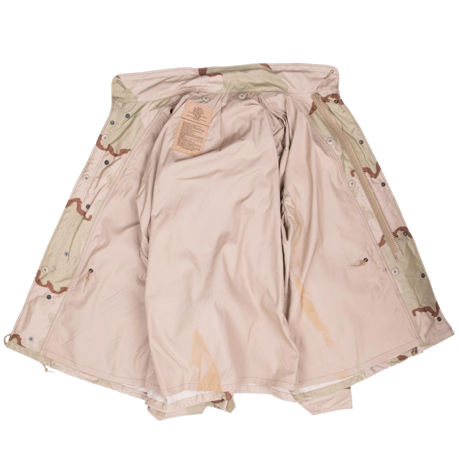 VINTAGE US ARMY M65 FIELD JACKET DESERT CAMO 1989 LARGE REGULAR DEADSTOCK NOS(Vintage Us Army M65 Field Jacket Desert Camo 1989 Large Regular Deadstock Nos 12) 7 VINTAGE US ARMY M65 FIELD JACKET DESERT CAMO 1989 LARGE REGULAR DEADSTOCK NOS(Vintage Us Army M65 Field Jacket Desert Camo 1989 Large Regular Deadstock Nos 12) - Image 7