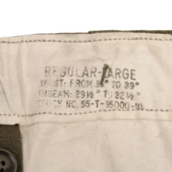 VINTAGE US ARMY FIELD TROUSERS PANTS M51 1952 KOREAN WAR LARGE REG W38 L30(Vintage Us Army Field Trousers Pants M51 1951 Korean War Large Reg W38 L30 1) -Rare Gear USA Shop DSC 9471 scaled