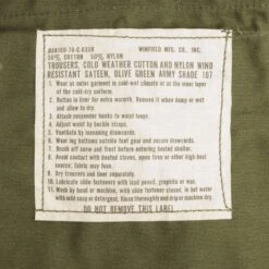 VINTAGE US ARMY FIELD TROUSERS PANTS M65 1976 SIZE SMALL REGULAR NOS(Vintage Us Army Field Trousers Pants M65 1976 Size Small Regular Nos) -Rare Gear USA Shop DSC 9515 454001ba 3efe 4778 8bbe 40ebdc14b650