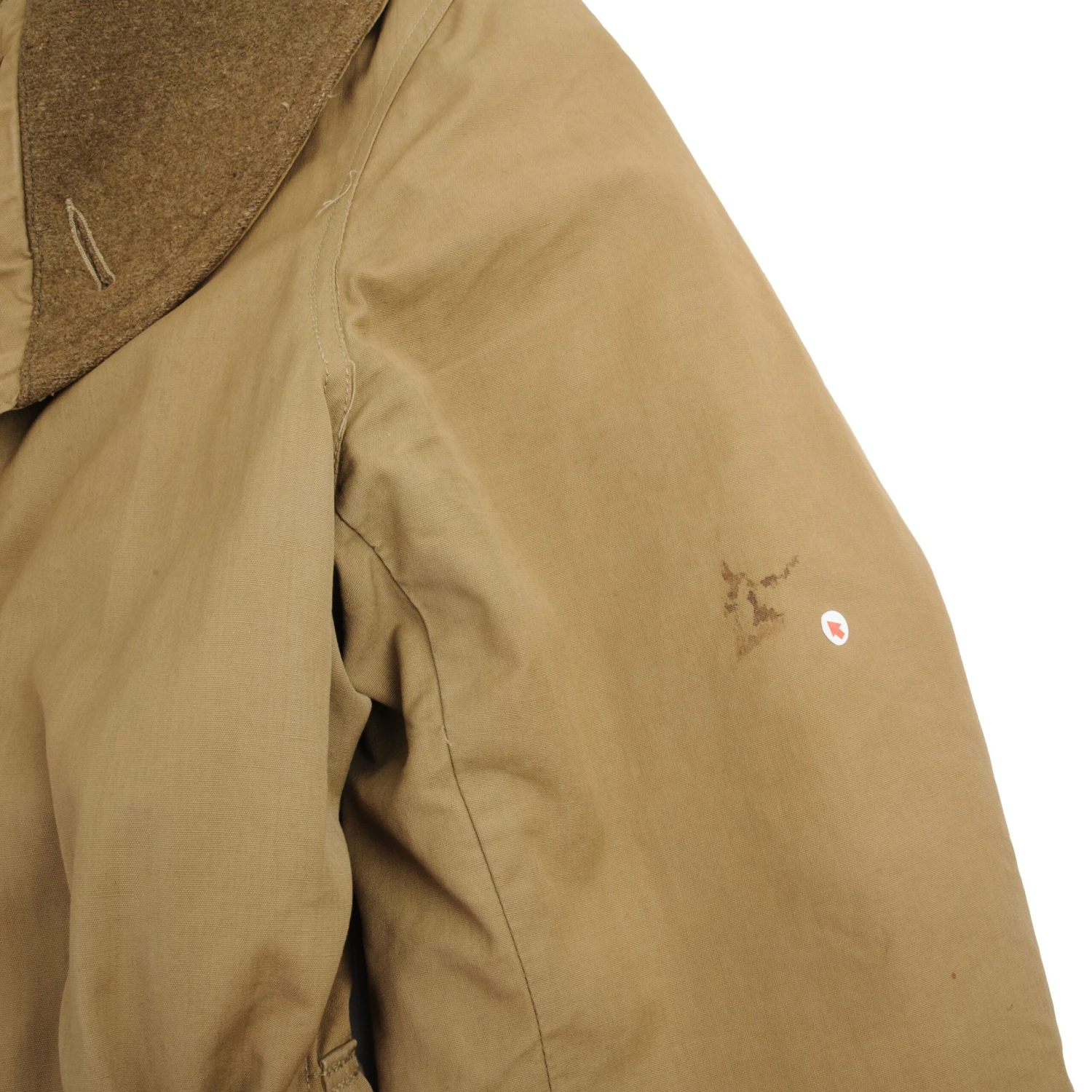 VINTAGE US ARMY MACKINAW FIRST PATTERN JACKET 1942 WW2 SIZE 42(Vintage Us Army Mackinaw First Pattern Jacket 1942 Ww2 Size 42) 7 VINTAGE US ARMY MACKINAW FIRST PATTERN JACKET 1942 WW2 SIZE 42(Vintage Us Army Mackinaw First Pattern Jacket 1942 Ww2 Size 42) - Image 7