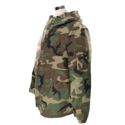 VINTAGE US ARMY WOODLAND CAMO ECWCS PARKA GORETEX 1996 SIZE XL REGULAR(Vintage Us Army Woodland Camo Ecwcs Parka Goretex 1996 Size Xl Regular)