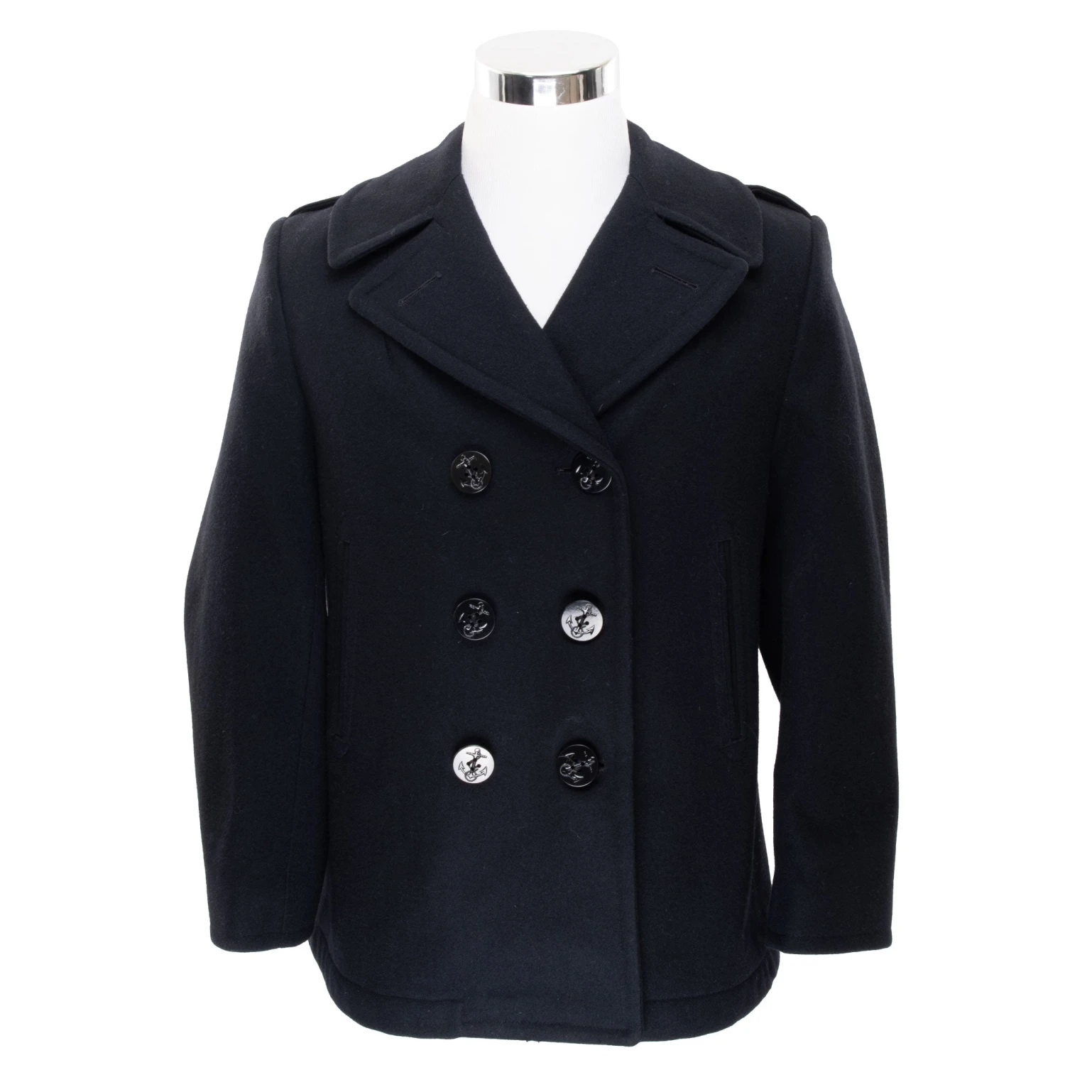 VINTAGE USN US NAVY WOMEN PEACOAT 1995 SIZE 12S(Vintage Usn Us Navy Woemn Peacoat 1995 Size 12s) 2 VINTAGE USN US NAVY WOMEN PEACOAT 1995 SIZE 12S(Vintage Usn Us Navy Woemn Peacoat 1995 Size 12s) - Image 2