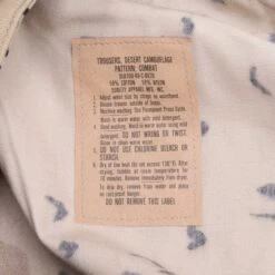 VINTAGE US ARMY CHOCOLATE CHIP DESERT CAMO COMBAT TROUSERS 1986 XL REGULAR NOS(Vintage Us Army Chocolate Chip Desert Camo Trousers 1986 Xl Regular Nos) -Rare Gear USA Shop DSC 9954