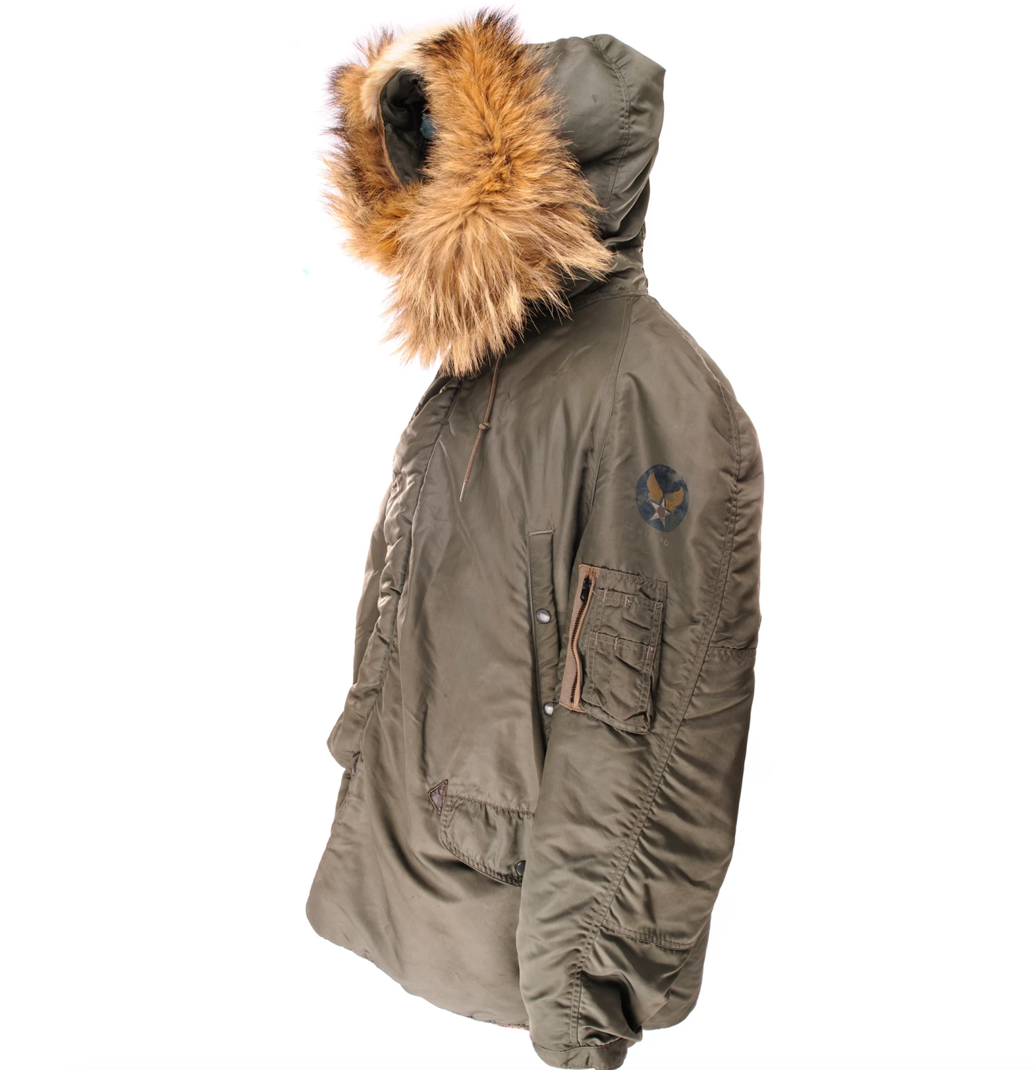 VINTAGE USAF N3B FLIGHT JACKET PARKA SNORKEL PATCH AIR FORCE 1961 SIZE XL(Vintage Usaf N3b Flight Jacket Parka Snorkel Size Xl) 1 VINTAGE USAF N3B FLIGHT JACKET PARKA SNORKEL PATCH AIR FORCE 1961 SIZE XL(Vintage Usaf N3b Flight Jacket Parka Snorkel Size Xl)