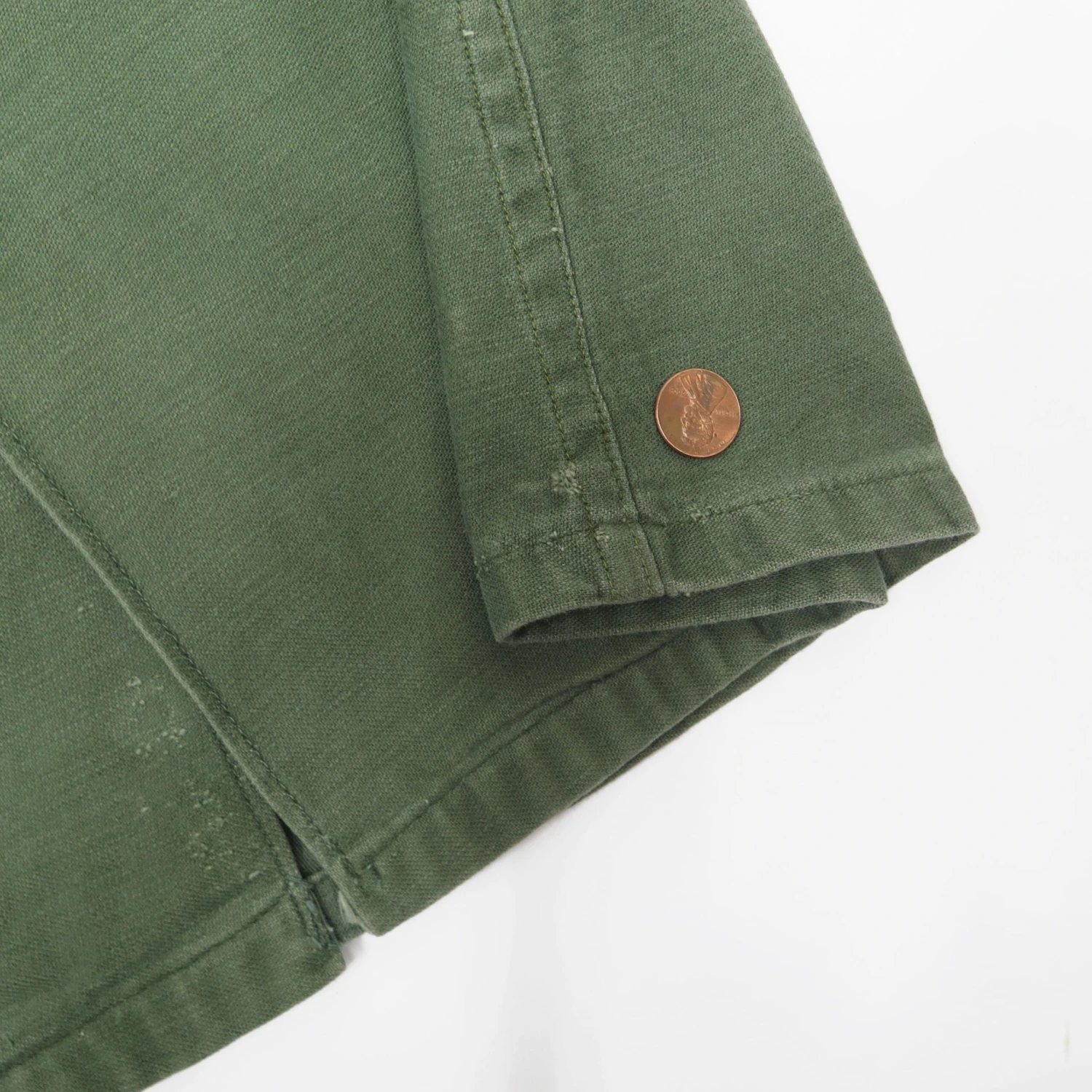 VINTAGE US ARMY UTILITY SHIRT P-64 P64 1968 VIETNAM WAR LIEUTENANT PARACHUTIST 82ND AIRBORNE DIVISION AIR DEFENSE ARTILLERY PATCHS SIZE 15 1/2 X 33(Us Army 1968 Vietnam Shirt Utility Lieutenant 82nd Airborne Division Parachute Artillery Patched) 9 VINTAGE US ARMY UTILITY SHIRT P-64 P64 1968 VIETNAM WAR LIEUTENANT PARACHUTIST 82ND AIRBORNE DIVISION AIR DEFENSE ARTILLERY PATCHS SIZE 15 1/2 X 33(Us Army 1968 Vietnam Shirt Utility Lieutenant 82nd Airborne Division Parachute Artillery Patched) - Image 9