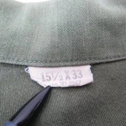 VINTAGE US ARMY UTILITY SHIRT P-64 P64 1968 VIETNAM WAR LIEUTENANT PARACHUTIST 82ND AIRBORNE DIVISION AIR DEFENSE ARTILLERY PATCHS SIZE 15 1/2 X 33(Us Army 1968 Vietnam Shirt Utility Lieutenant 82nd Airborne Division Parachute Artillery Patched) 13 VINTAGE US ARMY UTILITY SHIRT P-64 P64 1968 VIETNAM WAR LIEUTENANT PARACHUTIST 82ND AIRBORNE DIVISION AIR DEFENSE ARTILLERY PATCHS SIZE 15 1/2 X 33(Us Army 1968 Vietnam Shirt Utility Lieutenant 82nd Airborne Division Parachute Artillery Patched) -Rare Gear USA Shop aa tag2