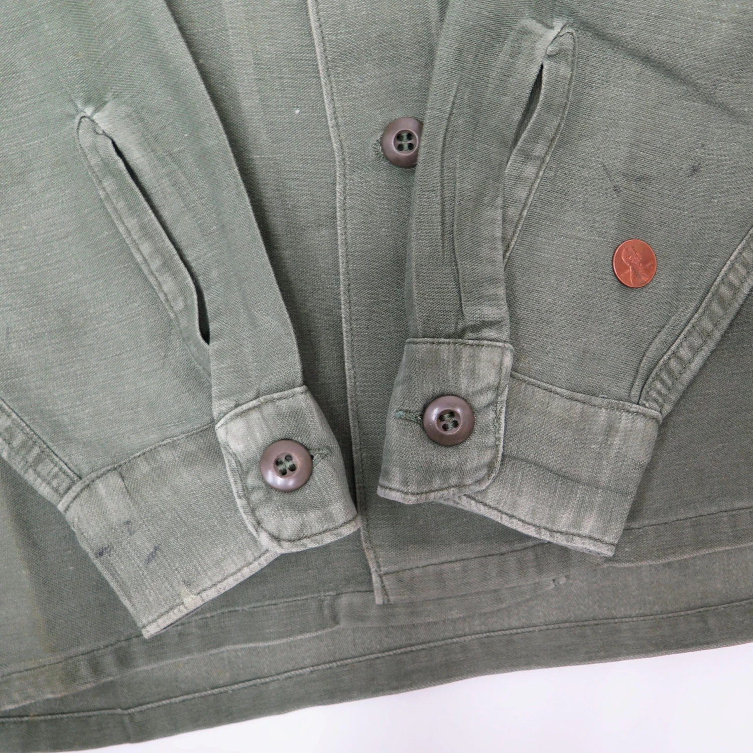 US ARMY UTILTY SHIRT P-64 P64 1970 VIETNAM WAR 82ND AIRBORNE DIVISION PATCH SIZE 15 1/2 X 35(Us Army 1970 Vietnam Shirt Utility Sateen Airborne) 8 US ARMY UTILTY SHIRT P-64 P64 1970 VIETNAM WAR 82ND AIRBORNE DIVISION PATCH SIZE 15 1/2 X 35(Us Army 1970 Vietnam Shirt Utility Sateen Airborne) - Image 8