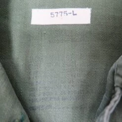 US ARMY UTILITY SHIRT P-58 P58 1960'S VIETNAM WAR SIZE SMALL(Us Army Vietnam Shirt Utility Sateen 60s) -Rare Gear USA Shop arm tag