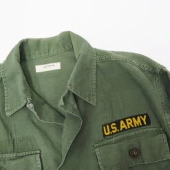 US ARMY UTILITY SHIRT P-58 P58 1960'S VIETNAM WAR SIZE SMALL(Us Army Vietnam Shirt Utility Sateen 60s) -Rare Gear USA Shop arm zoom