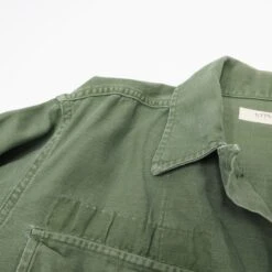 US ARMY UTILITY SHIRT P-58 P58 1960'S VIETNAM WAR SIZE SMALL(Us Army Vietnam Shirt Utility Sateen 60s) -Rare Gear USA Shop arm zoom2