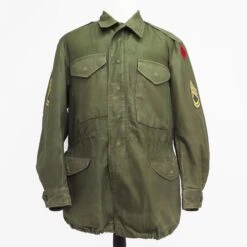 VINTAGE US ARMY M-1951 M51 FIELD JACKET 1950S VIETNAM WAR PATCH SIZE 40(Vintage Us Army M 1951 Field Jacket Size 40)