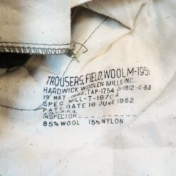 US ARMY FIELD TROUSERS PANTS M-1951 M51 1953 KOREAN WAR SIZE 32X30 SMALL LONG(Us Army Field Trousers Pants M51 1953 Korean War Size 32x30) -Rare Gear USA Shop armys0003 stamp3