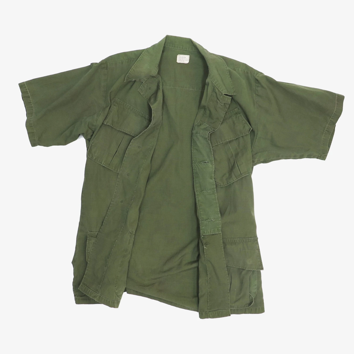 US ARMY TROPICAL COMBAT JACKET 4TH PATTERN 1968 VIETNAM WAR SIZE SMALL REGULAR(Vietnam Poplin Rip Stop Tropical Combat Shirt 1968 Small) 3 US ARMY TROPICAL COMBAT JACKET 4TH PATTERN 1968 VIETNAM WAR SIZE SMALL REGULAR(Vietnam Poplin Rip Stop Tropical Combat Shirt 1968 Small) - Image 3