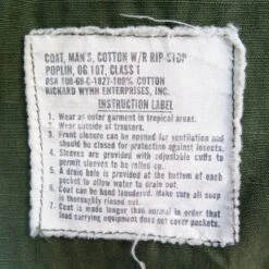 US ARMY TROPICAL COMBAT JACKET 4TH PATTERN 1968 VIETNAM WAR SIZE SMALL REGULAR(Vietnam Poplin Rip Stop Tropical Combat Shirt 1968 Small) 10 US ARMY TROPICAL COMBAT JACKET 4TH PATTERN 1968 VIETNAM WAR SIZE SMALL REGULAR(Vietnam Poplin Rip Stop Tropical Combat Shirt 1968 Small) -Rare Gear USA Shop armys0006 tag