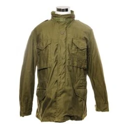 US ARMY M-1965 M65 FIELD JACKET 1981 SIZE LARGE REGULAR(Us Army 1981 M65 M 65 Field Jacket Short Small Gulf War Deadstock)