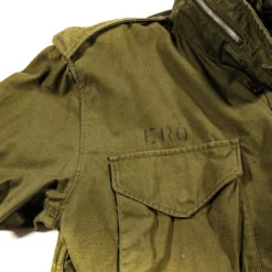 VINTAGE US ARMY M65 FIELD JACKET 1968 VIETNAM WAR NMCB 2 STENCIL SIZE SMALL REGULAR(Us Army M65 M 65 1968 Vietnam Field Jacket Small Regular) -Rare Gear USA Shop armys0138erostencyl