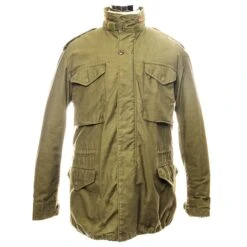 US ARMY M-1965 M65 FIELD JACKET 1981 SIZE MEDIUM LONG(Us Army 1981 M65 M 65 Field Jacket Medium Long Gulf War)