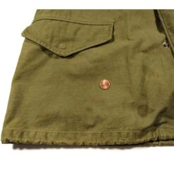 US ARMY M-1965 M65 FIELD JACKET 1981 SIZE MEDIUM LONG(Us Army 1981 M65 M 65 Field Jacket Medium Long Gulf War) -Rare Gear USA Shop armys0146stainlowerfront
