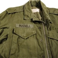 US ARMY M-1951 M51 FIELD JACKET 1964 VIETNAM WAR SIZE SMALL SHORT(Us Army M 1951 M51 1964 Field Jacket Vietnam Small Short) -Rare Gear USA Shop armys0147Russellpatch
