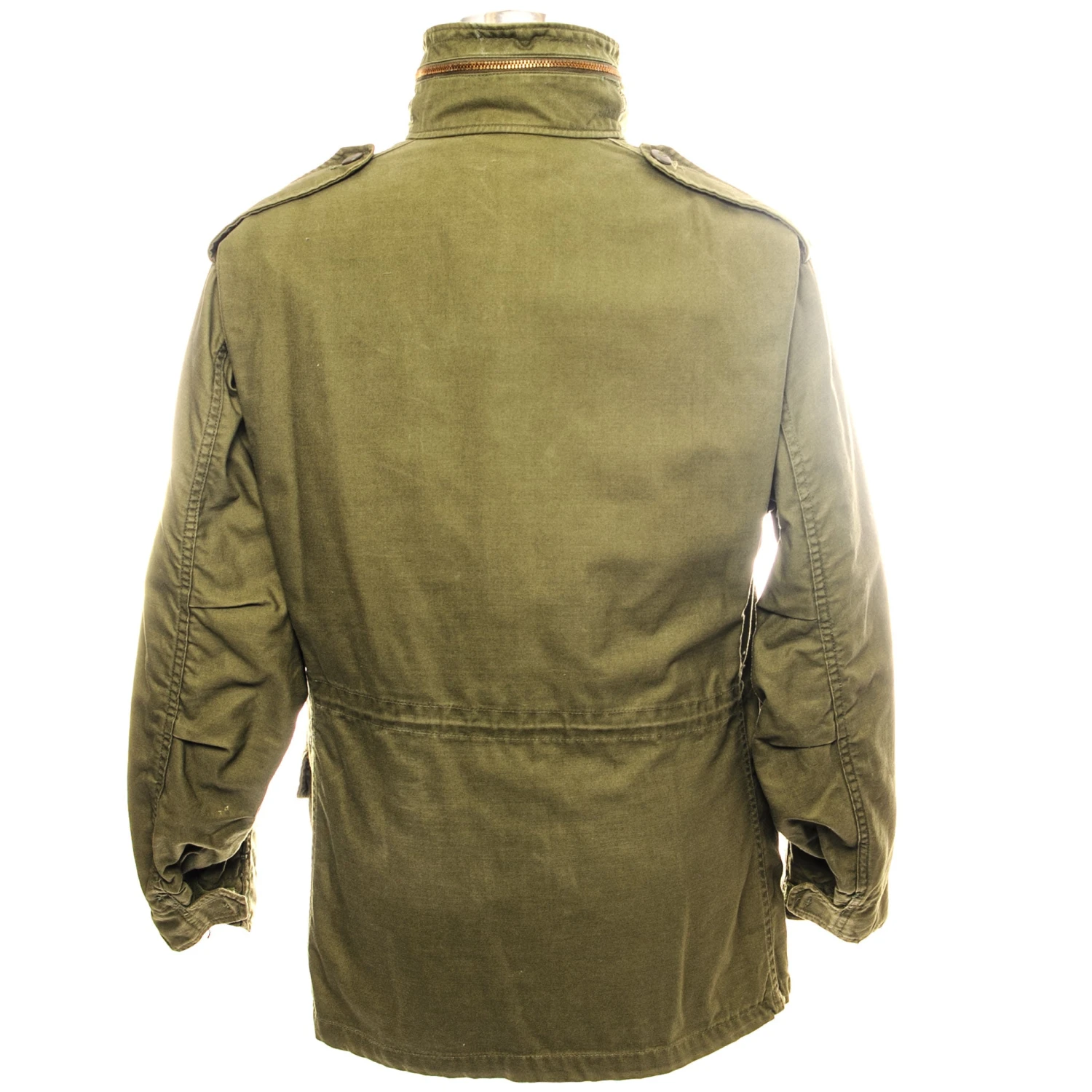 VINTAGE US ARMY M-1965 M65 FIELD JACKET 1976 SIZE MEDIUM SHORT(Us Army M65 M 65 1976 Vietnam Field Jacket Medium Short) 2 VINTAGE US ARMY M-1965 M65 FIELD JACKET 1976 SIZE MEDIUM SHORT(Us Army M65 M 65 1976 Vietnam Field Jacket Medium Short) - Image 2