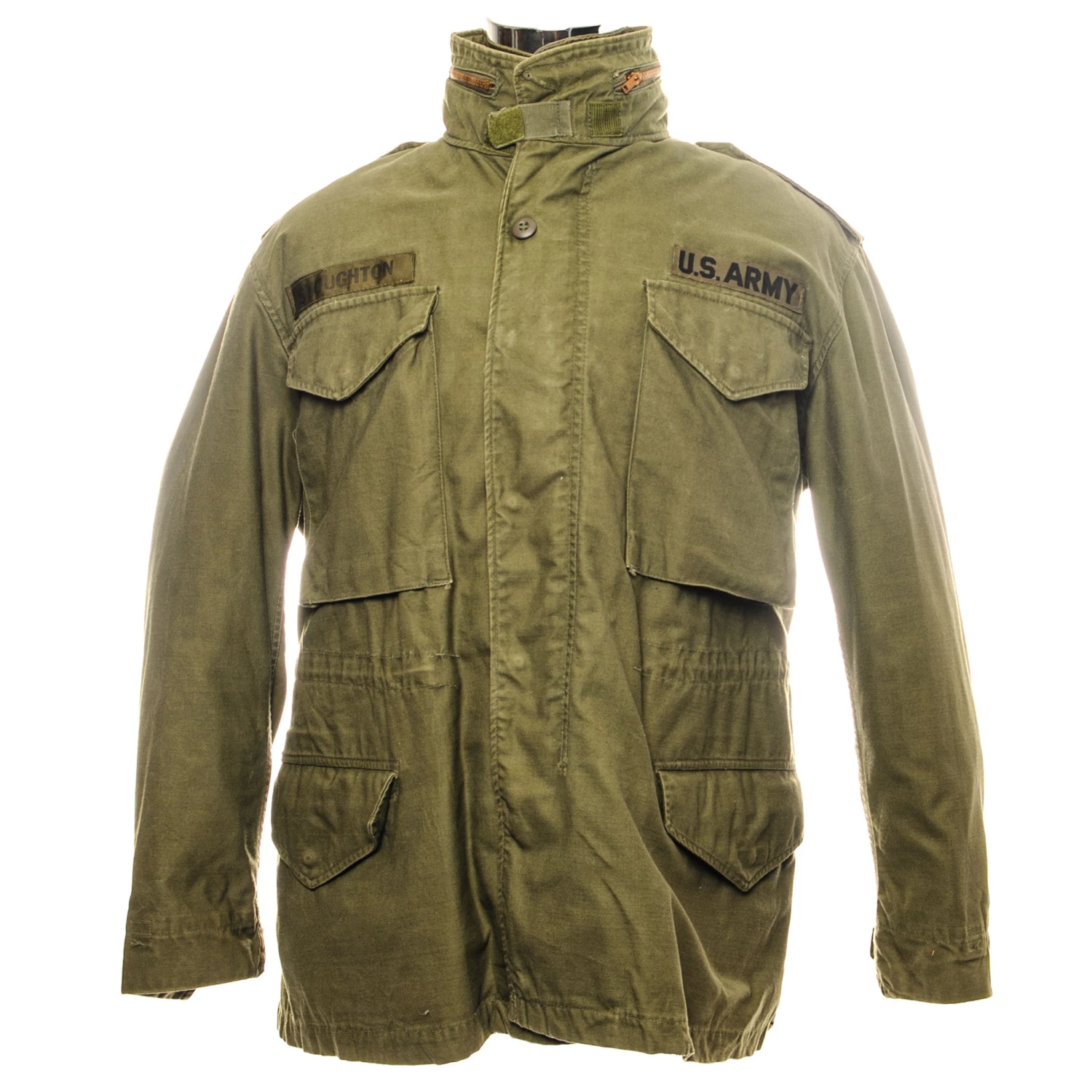 VINTAGE US ARMY M-1965 M65 FIELD JACKET 1976 SIZE MEDIUM SHORT(Us Army M65 M 65 1976 Vietnam Field Jacket Medium Short) 1 VINTAGE US ARMY M-1965 M65 FIELD JACKET 1976 SIZE MEDIUM SHORT(Us Army M65 M 65 1976 Vietnam Field Jacket Medium Short)