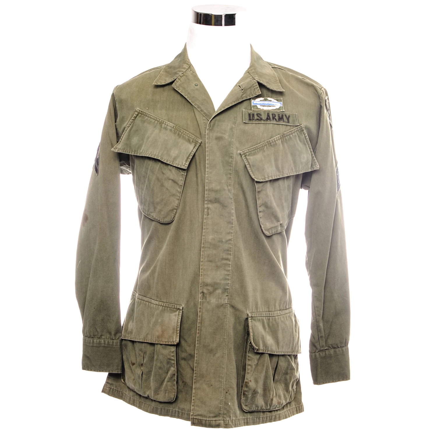 VINTAGE US ARMY TROPICAL COMBAT JACKET 5TH PATTERN RIPSTOP 1967 VIETNAM WAR 25TH INFANTRY DIVISION SERGEANT(Vietnam Us Army Tropical Combat Jacket Ripstop 1967 25th Infantry Division Sergeant) 1 VINTAGE US ARMY TROPICAL COMBAT JACKET 5TH PATTERN RIPSTOP 1967 VIETNAM WAR 25TH INFANTRY DIVISION SERGEANT(Vietnam Us Army Tropical Combat Jacket Ripstop 1967 25th Infantry Division Sergeant)